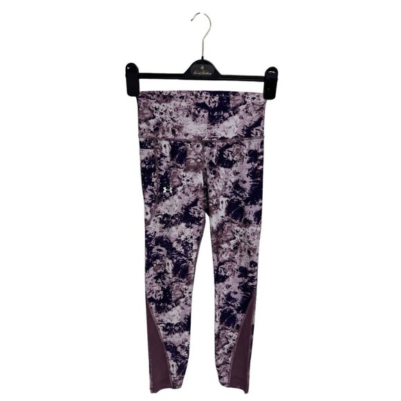Under armour compressiond women's leggings active wear pants printed size SM/P - Picture 8 of 11
